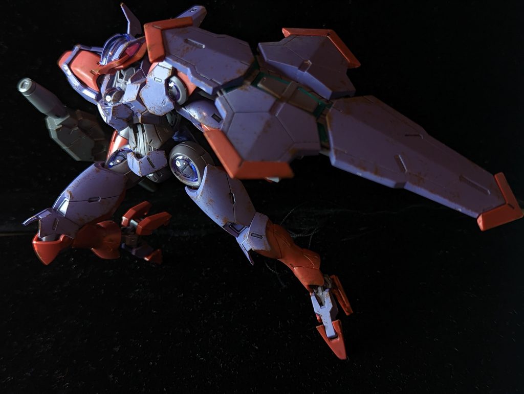 シールドがおおぶりなので、表情付けがとてもしやすいです。