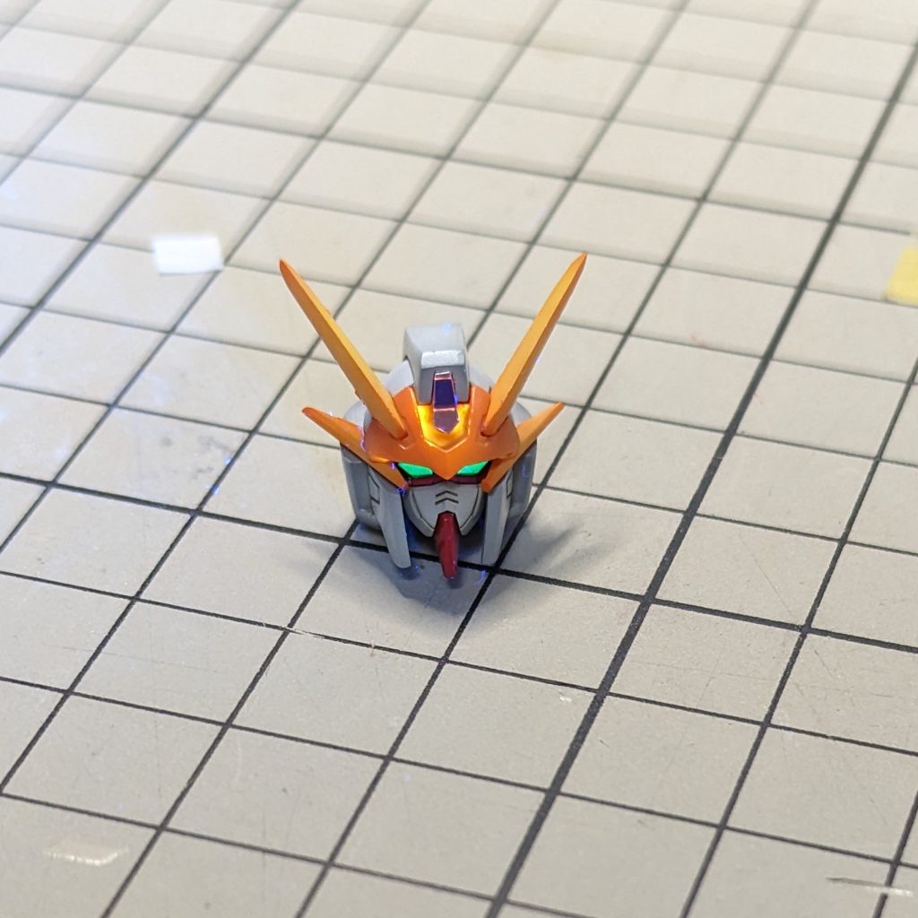 たるい部分のシャープ化。イケメンですね。