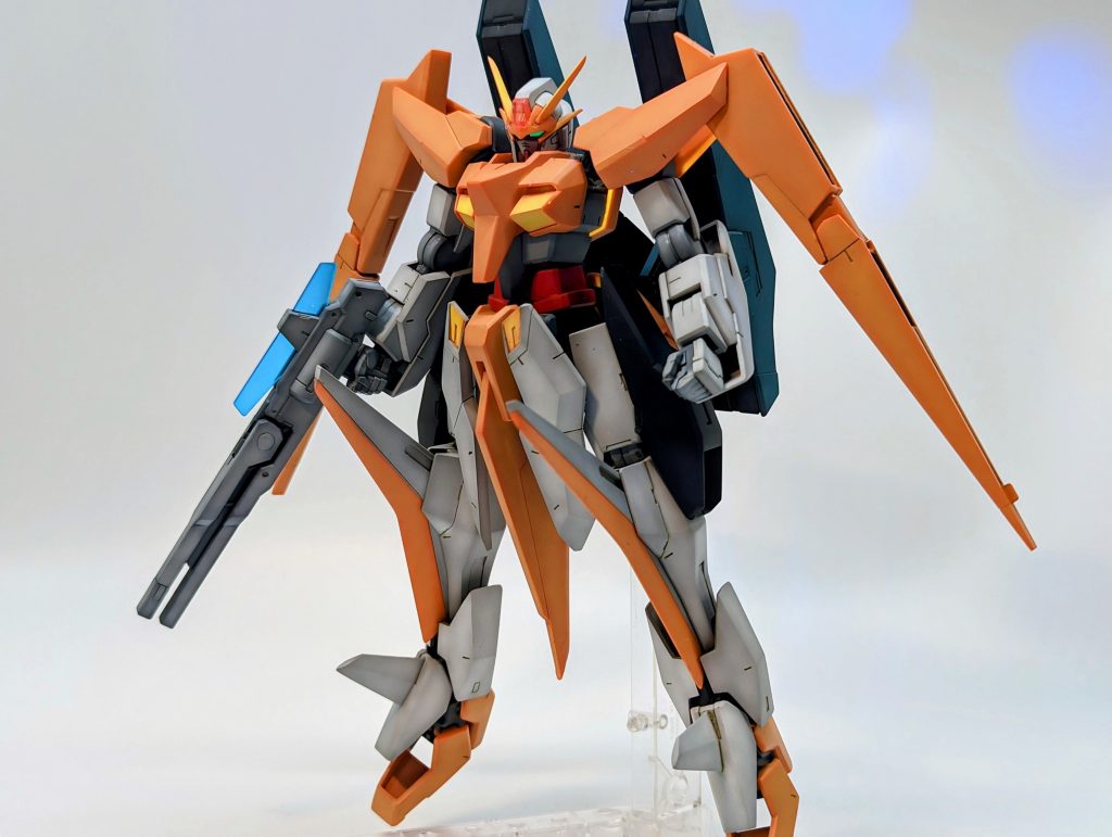 グラデ塗装で仕上げました。