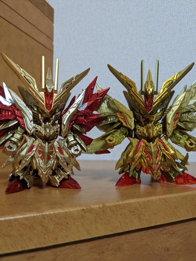 キット素組みとの比較。