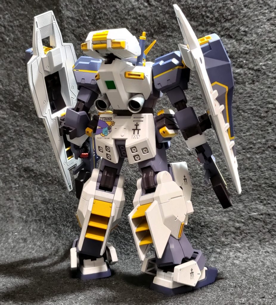 バックショット 各部のマーキングは付属のマーキングシールです(厚みが…)