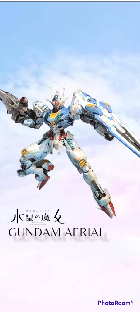 ｶﾞﾝﾀﾞﾑｴｱﾘｱﾙ 水彩ﾏﾆｷｭｱ塗装–2枚目/制作者：Re:AM