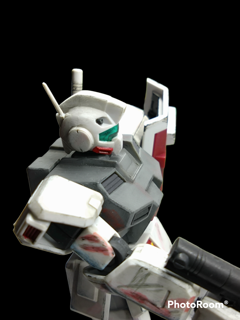 アニメ画像見ながらウェザリング等やりましたが写真ではそれほど目立たないかもですね。