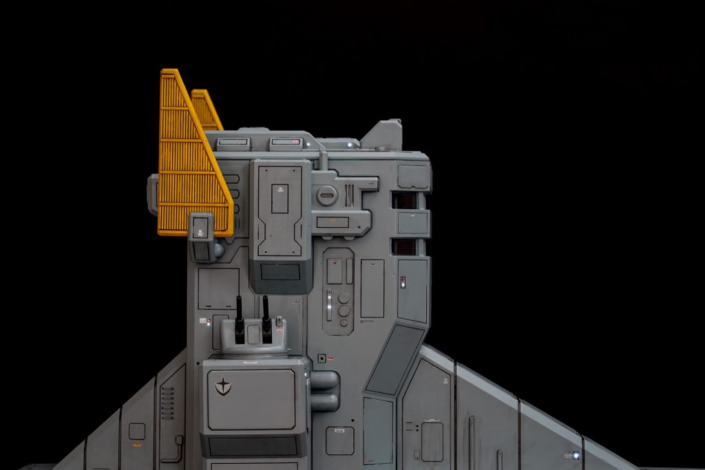 フルスクラッチ1/100スケール巡洋艦サラミス–3枚目/制作者：コロニー製作所