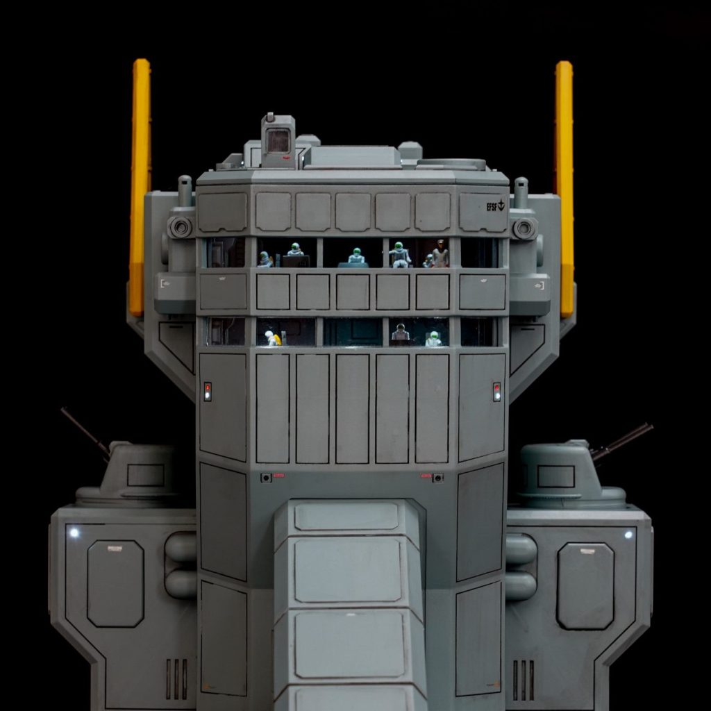 フルスクラッチ1/100スケール巡洋艦サラミス｜コロニー製作所