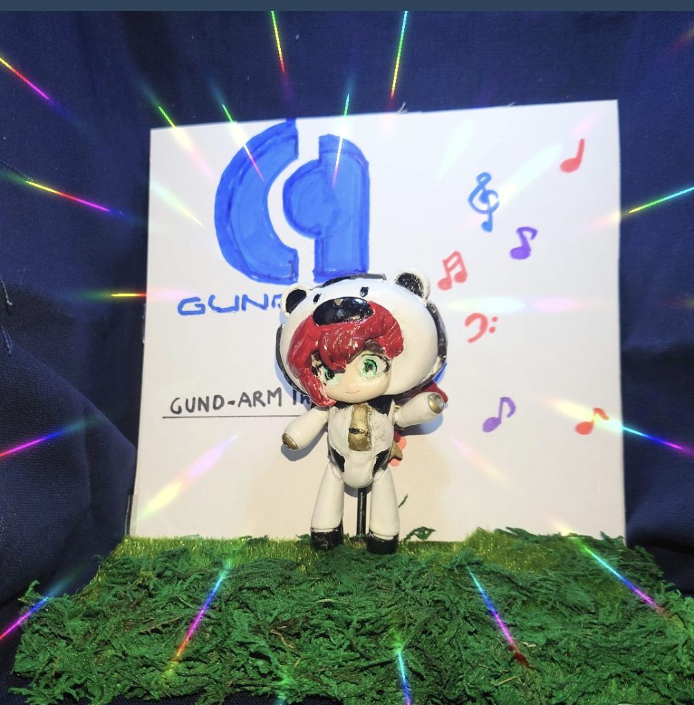 おまけパリピを強要されたサタデーナイトフィーバーVer. ーーーーーーーーーーーーーーーーーーーーーーーーーー塗料・塗装方法＊塗料（Mr.カラー）下地： 溶剤系アクリル樹脂塗料仕上：水性ホビーカラー  他  ：ガンダムマーカー、             100均のアイライナー＊塗装方法（筆塗り）ーーーーーーーーーーーー最後までご覧いただきありがとうございました。