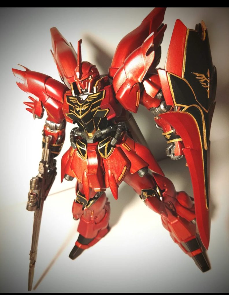 下地ブラス+コントラストカラーなので筆塗りでキャンディー塗装もどき的な効果が得られるようです。