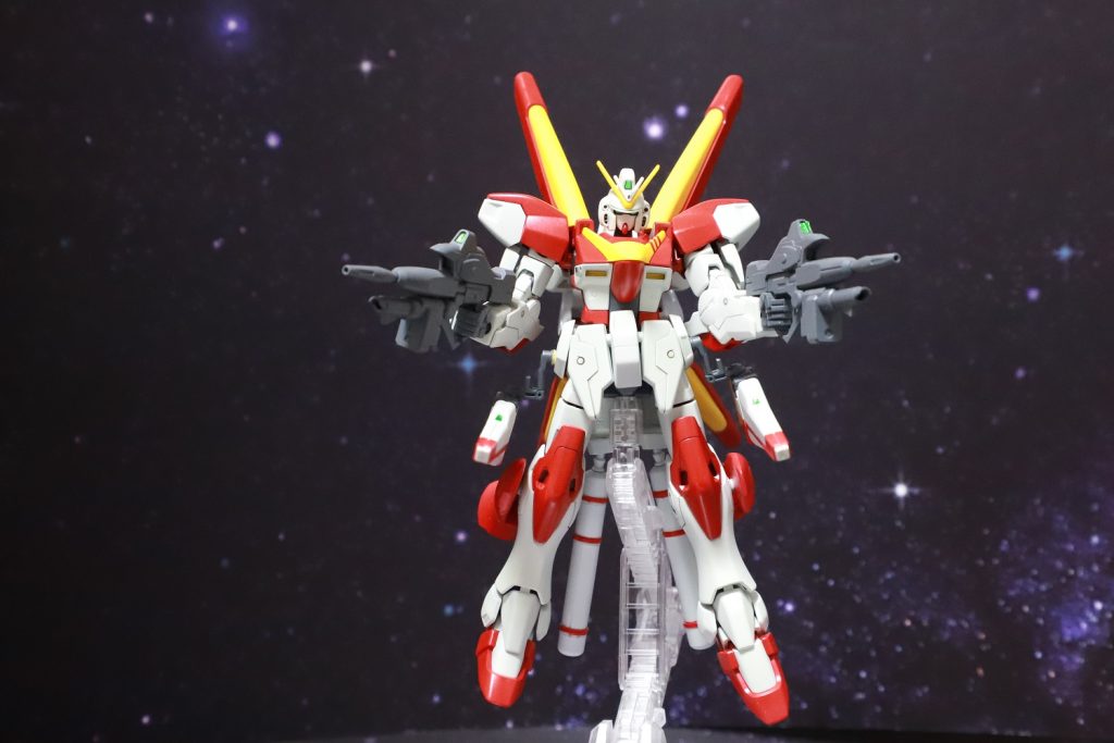 腰アーマーに3mm穴を開け、F91のヴェスバー装着