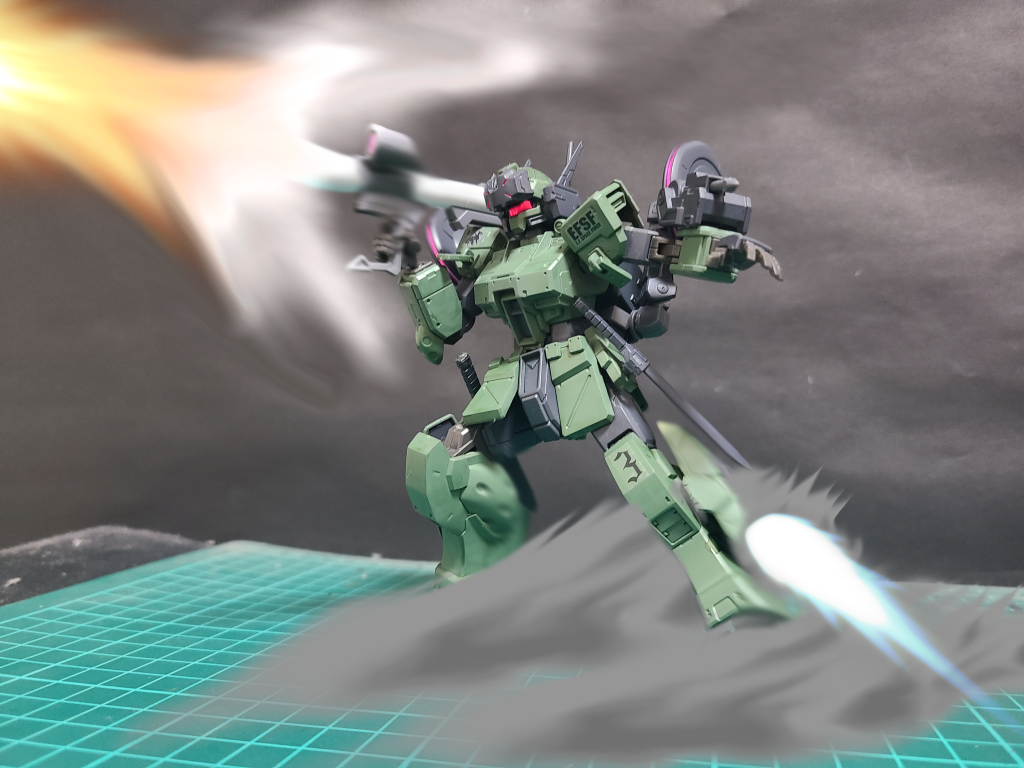 ハイパーバズーカ装備ハウンドγ「ハーハッハッハッハ!!吹き飛んじまえ!!」