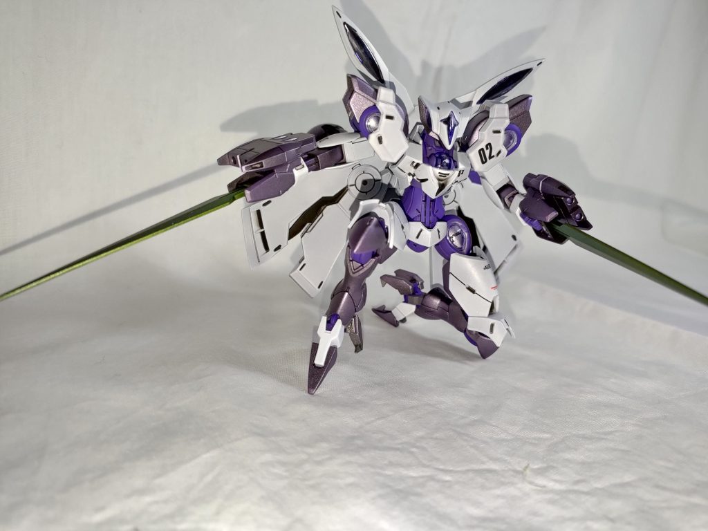 このキットは楽に膝立ちが出来るのでこのようなポージングも楽々可能でした