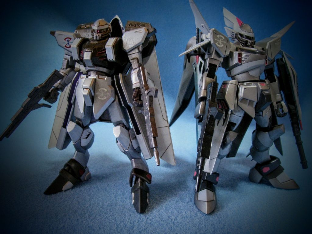 HGのシグーと並べても違和感がないように？頑張りました(笑)