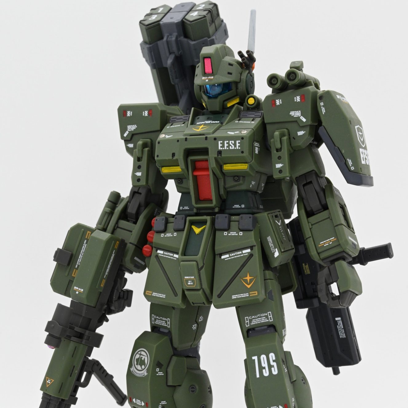 通販最新作HG 1/144 ジムスパルタン 完成品 塗装品 ロボット