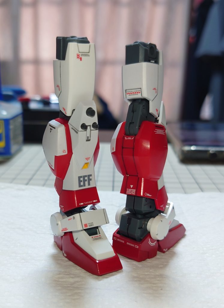 HGUC 赤い三巨星 ガンダムRR–5枚目/制作者：ガノー