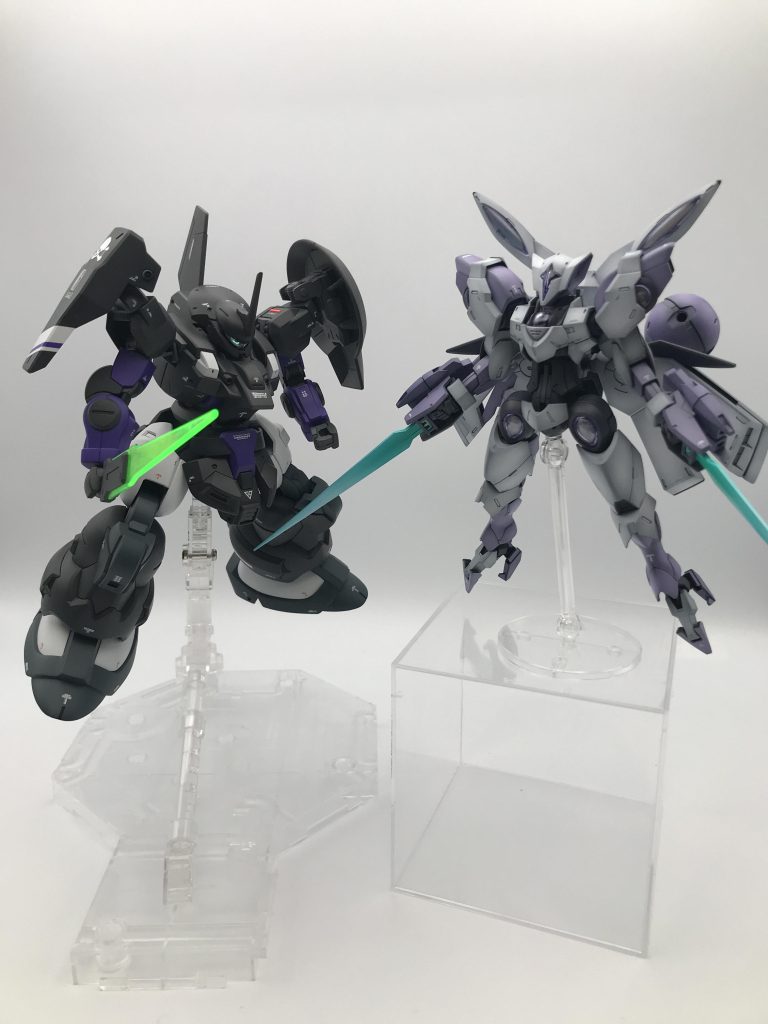 以前製作したべギルベウと2ショット。今年もマイペースで模型を楽しんでいこうと思います。最後まで閲覧ありがとうございました😊