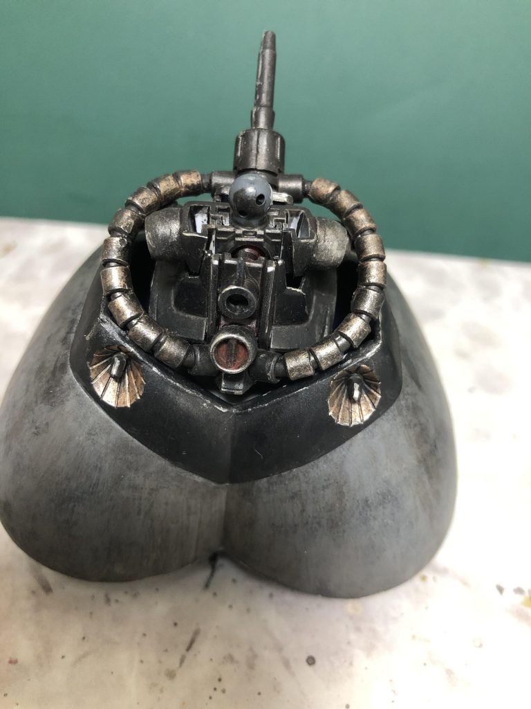 腹部も同じく、余剰パーツやプラモを再利用し纏めてみました。