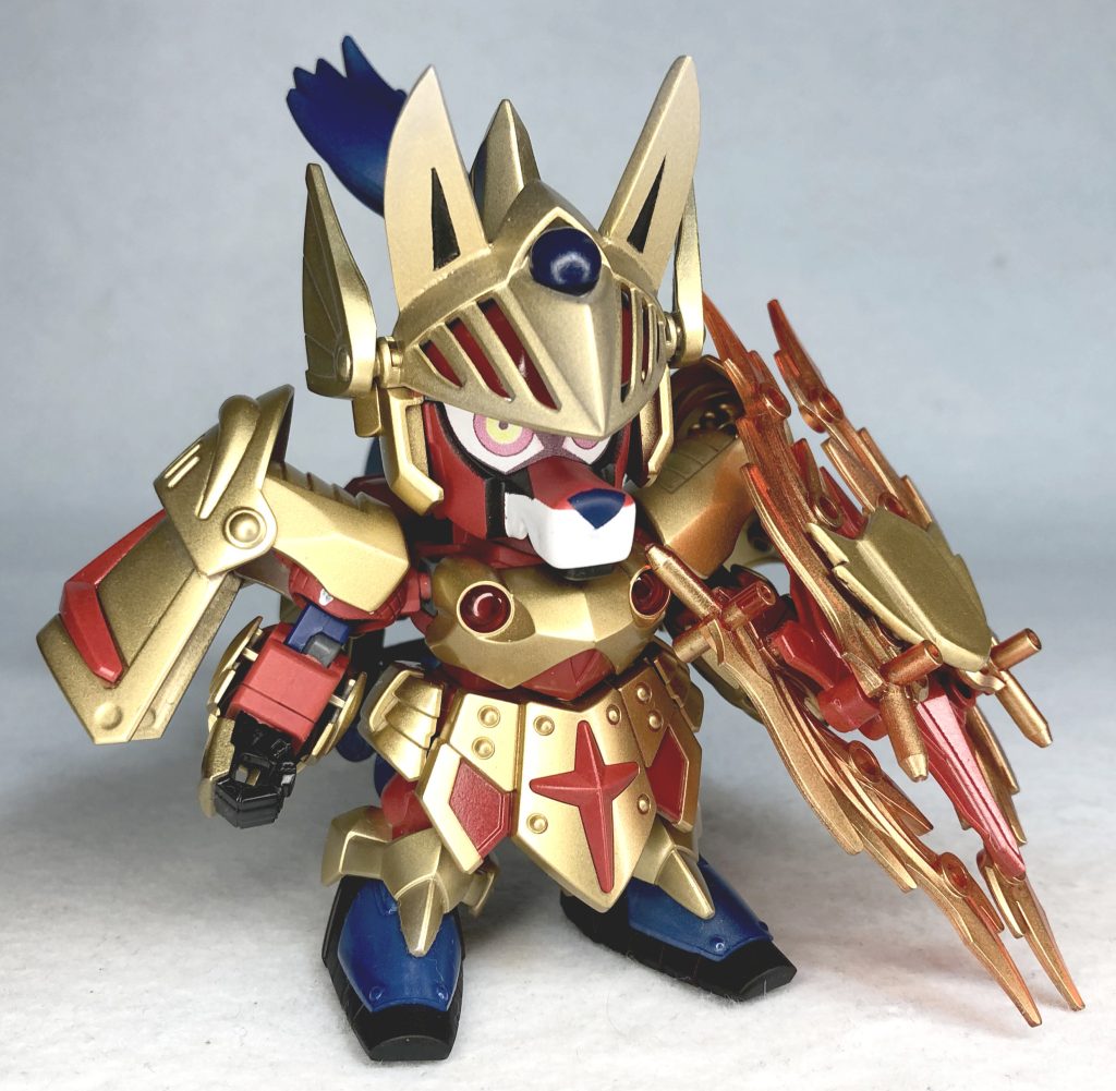 鎧着用！「たてのおう」姿をイメージ金赤の色合いがなんともザマゼンタらしくぴったりでした！