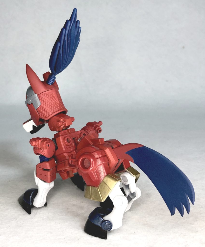 バックショットザマゼンタをイメージした頭・尾の毛を追加しました