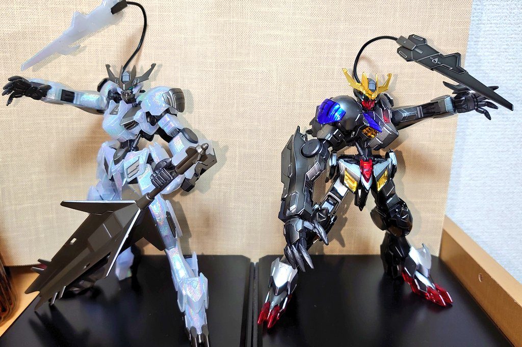 最後は並べた姿を。どっちもすごく特徴的でとっても気に入ってます🍀*