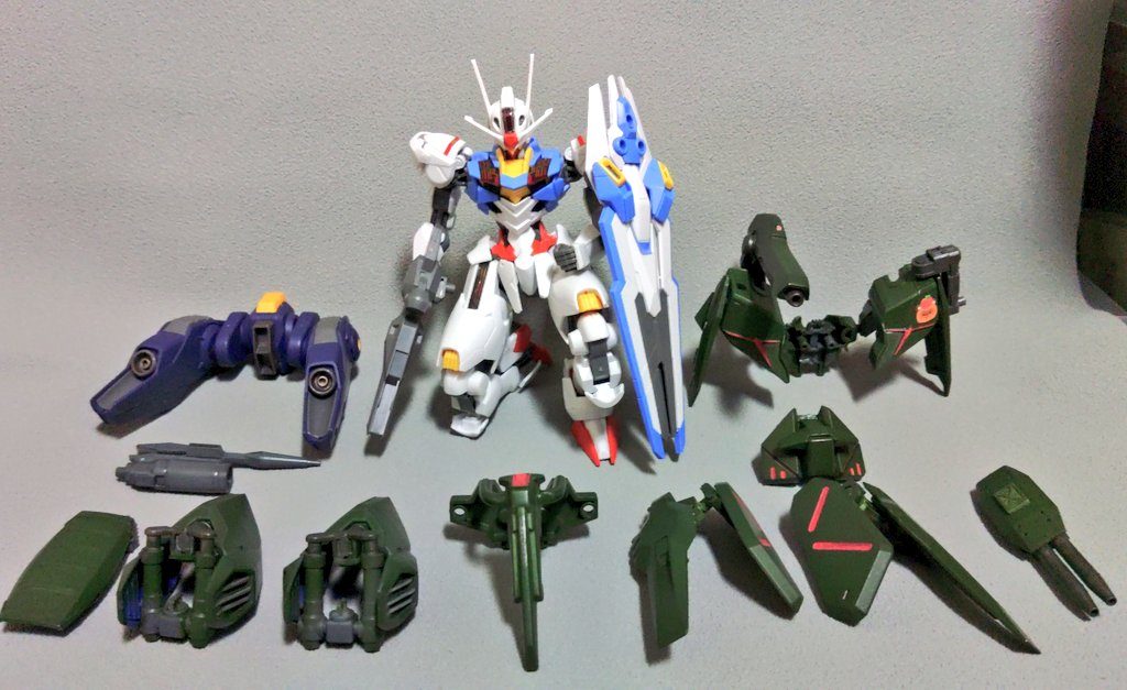 アーマーを全て外した状態バックパック以外はエアリアルに戻せます