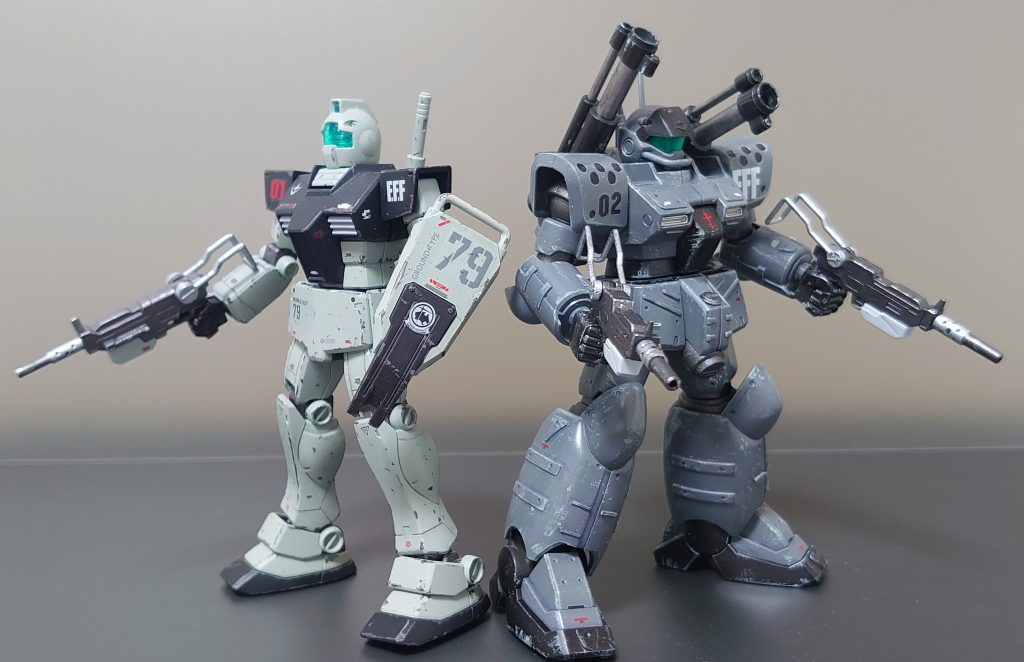 あとジムキャノンが揃えばホワイトディンゴ隊の完成です