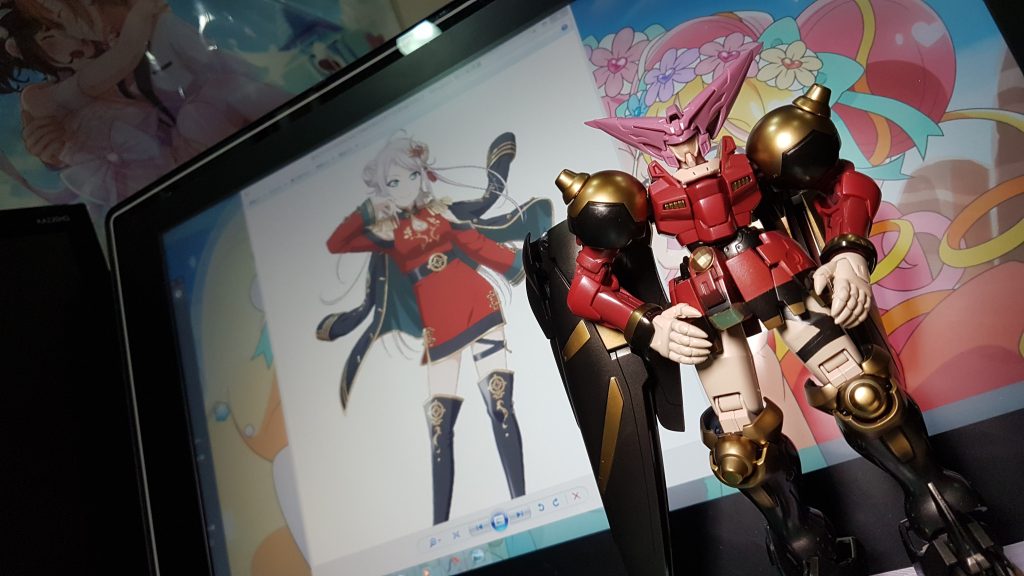 鐘蘭珠 マスターガンダム–4枚目/制作者：MF