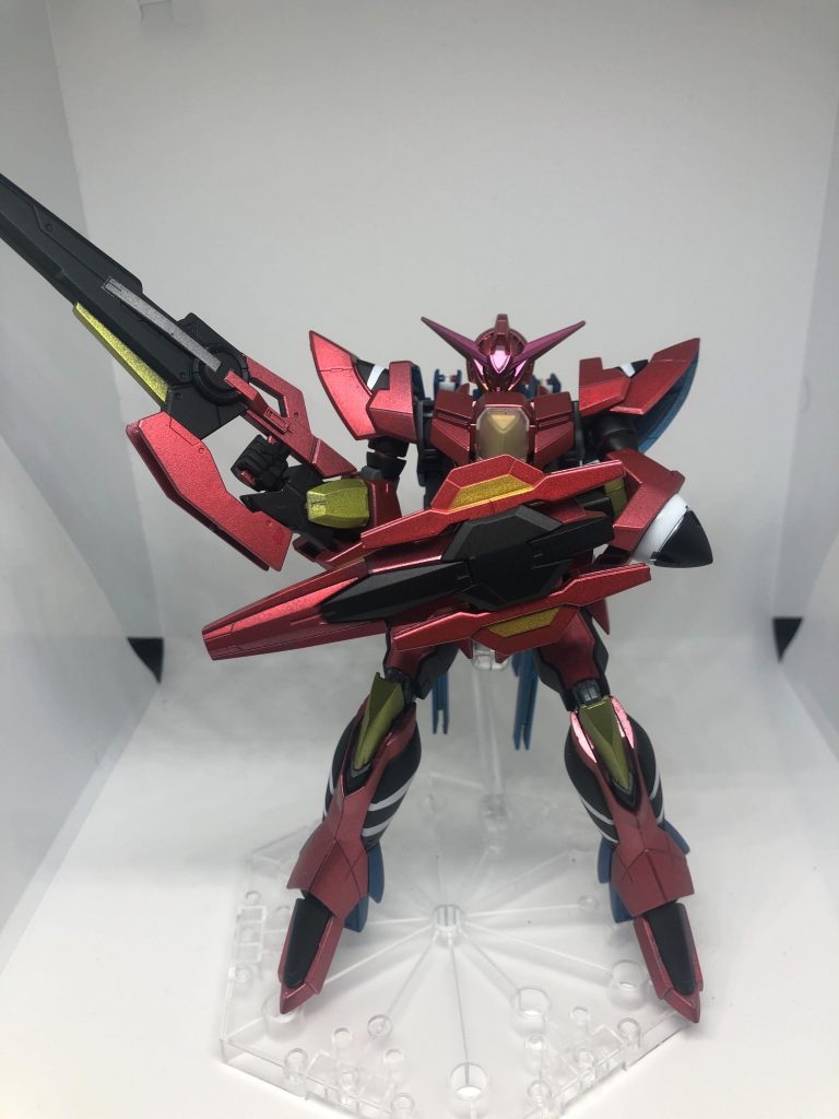 武装類のカラーリングはちょっと困りましたが、本体に近い色にしました