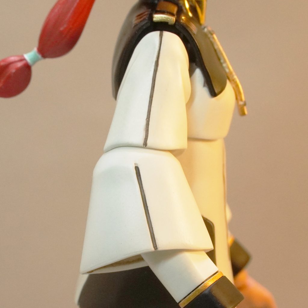 上腕部分に追加でスジボリを行っています。処理する位置がとんがっていてスジボリするのが物凄く難しかったです。