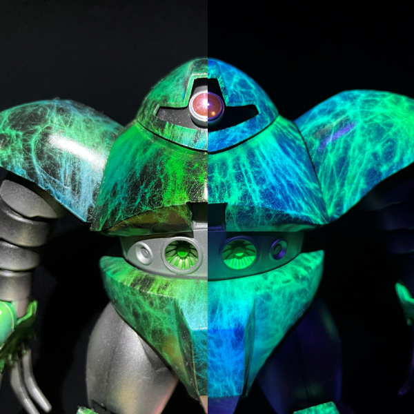 HG ゴッグ ウェットティッシュで奇抜に塗装！