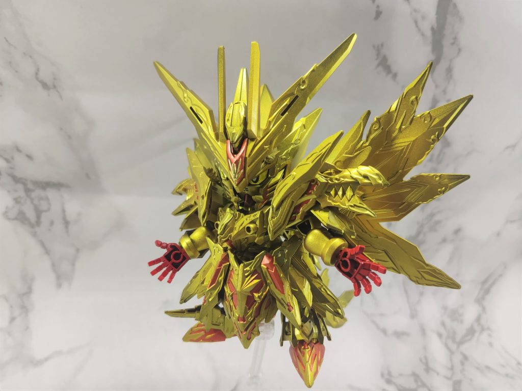 SD鋼彈世界 群英集 攻擊自由光之聖龍 スペリオルストライクフリーダムドラゴン–2枚目/制作者：@fox_chi_zeng