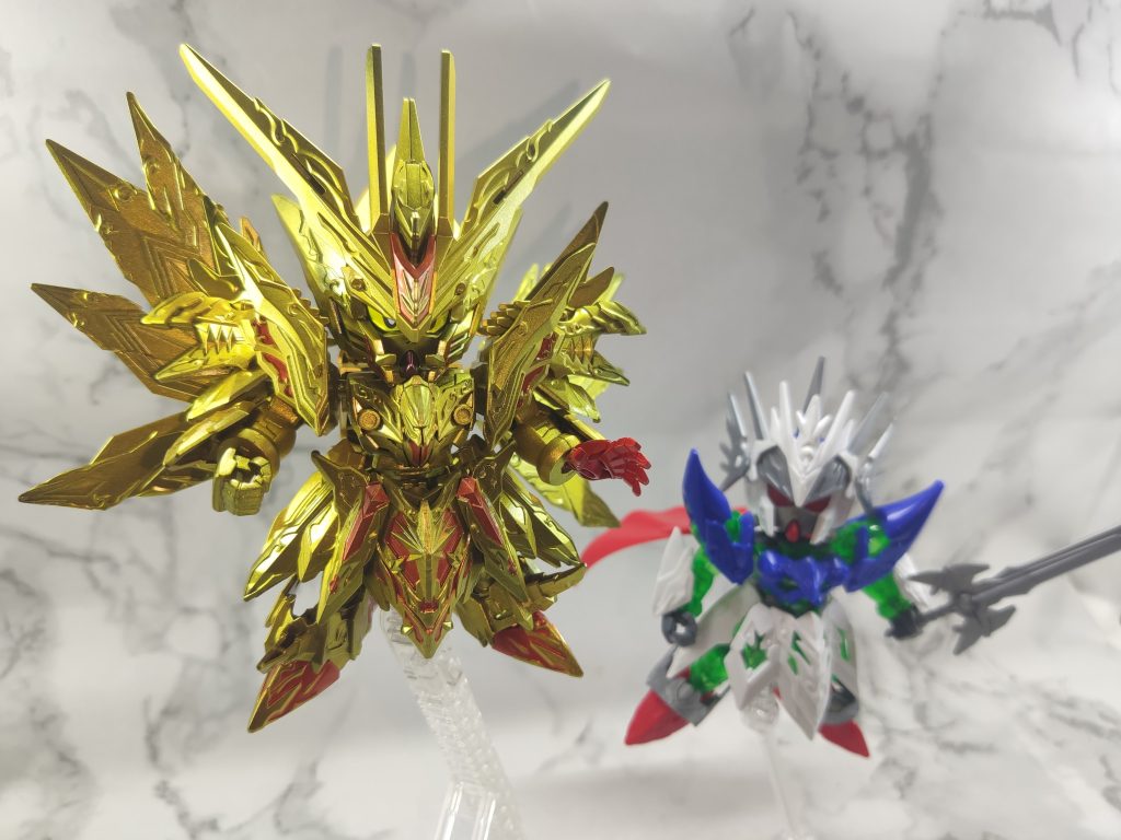 SD鋼彈世界 群英集 攻擊自由光之聖龍 スペリオルストライクフリーダムドラゴン–5枚目/制作者：@fox_chi_zeng