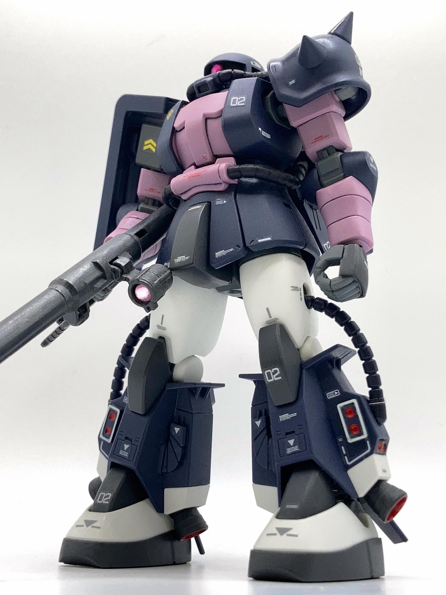 黒い 三連星 ザク】1/144 RG 黒い三連星専用ザクⅡ ｜だんくら工房·mk