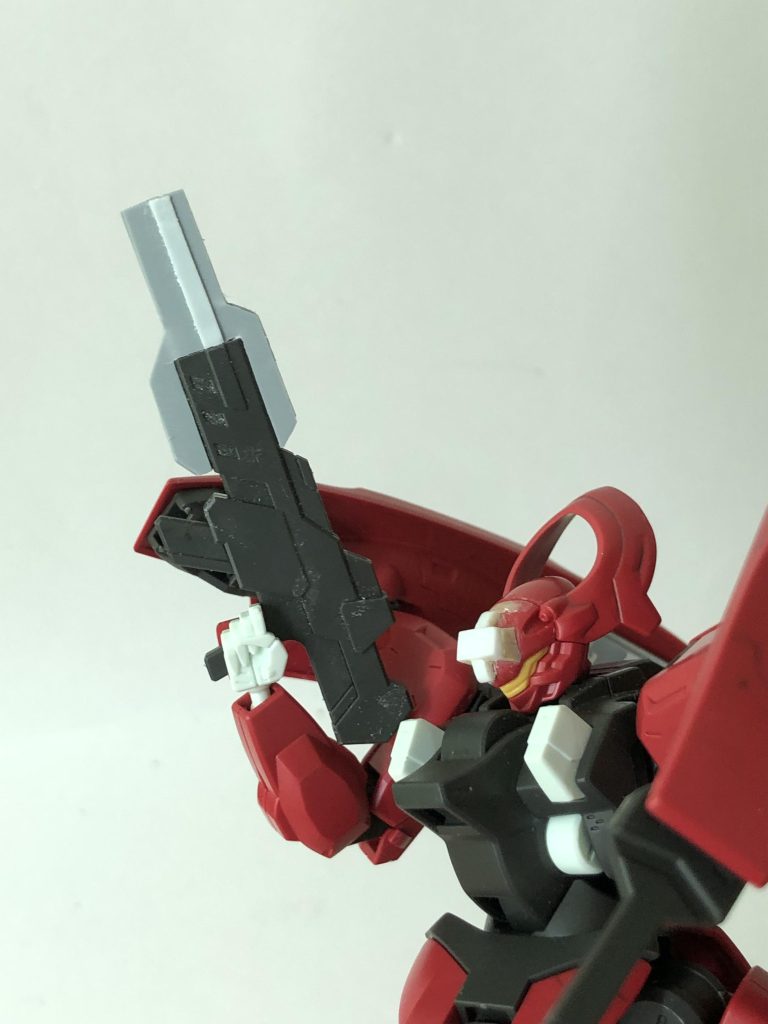実戦用ライフルの再現HGディランザ・ソルの商品画像を参考に制作しました!