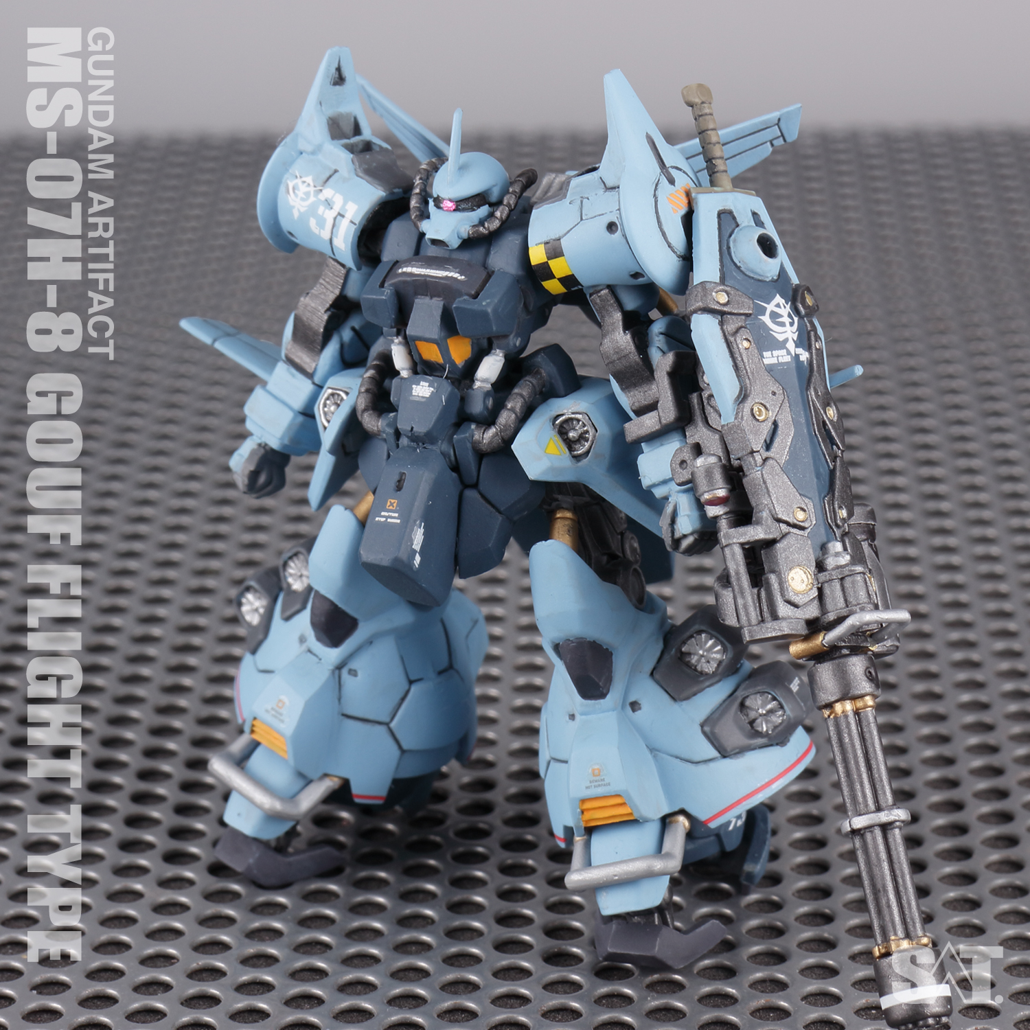 GUNDAM ARTIFACT グフ・フライトタイプ｜SATさんのガンプラ作品 