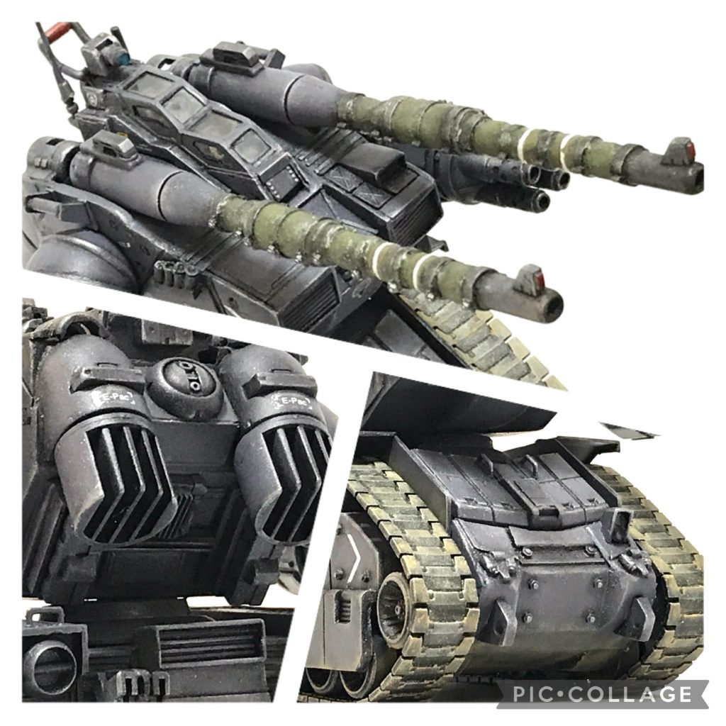 製作中、ロートルさんからツッコミを頂いた事もあり、このガンタンクD型は3人乗りです!さて、運転手の搭乗用ハッチは何処にあるでしようかw