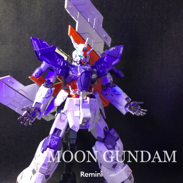 HG ムーンガンダム　塗装完成品