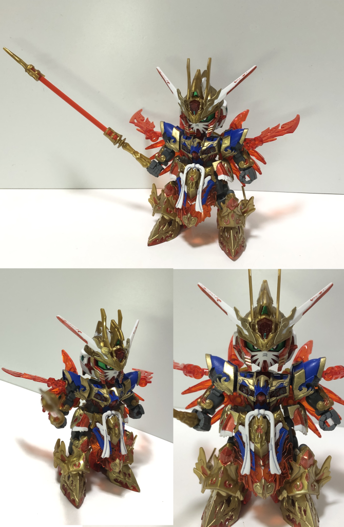 ■悟空フォースインパルスガンダム主人公らしさが増してストレートに格好いい。ビームサーベルっぽく持たせた如意棒がお気に入りです。