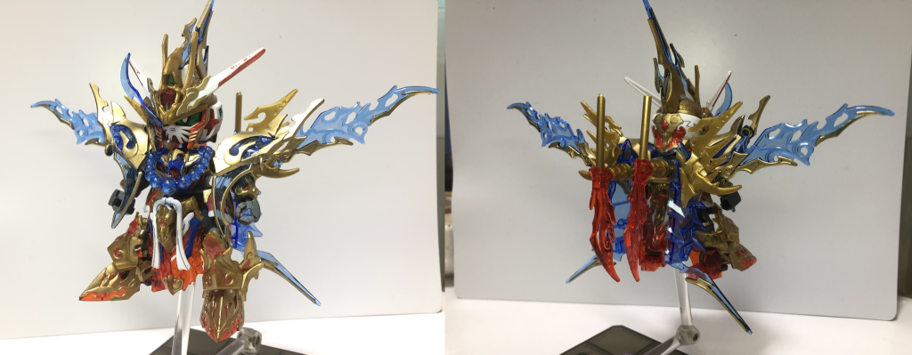 ■沙悟浄ソードインパルスガンダム背中のV字ウイングやソードのマウントの仕方で元ネタらしさを出そうとしてます。