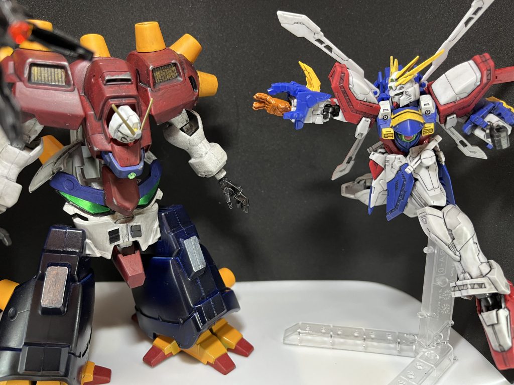 ドモン『デビルガンダム！今度こそこの悪魔を消滅させる！スレッタ『え、また来たんですかぁ？ドモン『⁉︎
