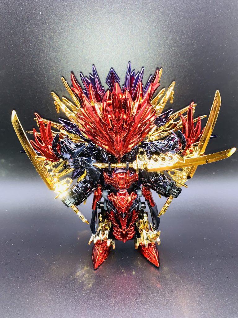 SDガンダムワールドヒーローズ・孫権ガンダムアストレイ 赫炎翔虎–2枚目/制作者：february