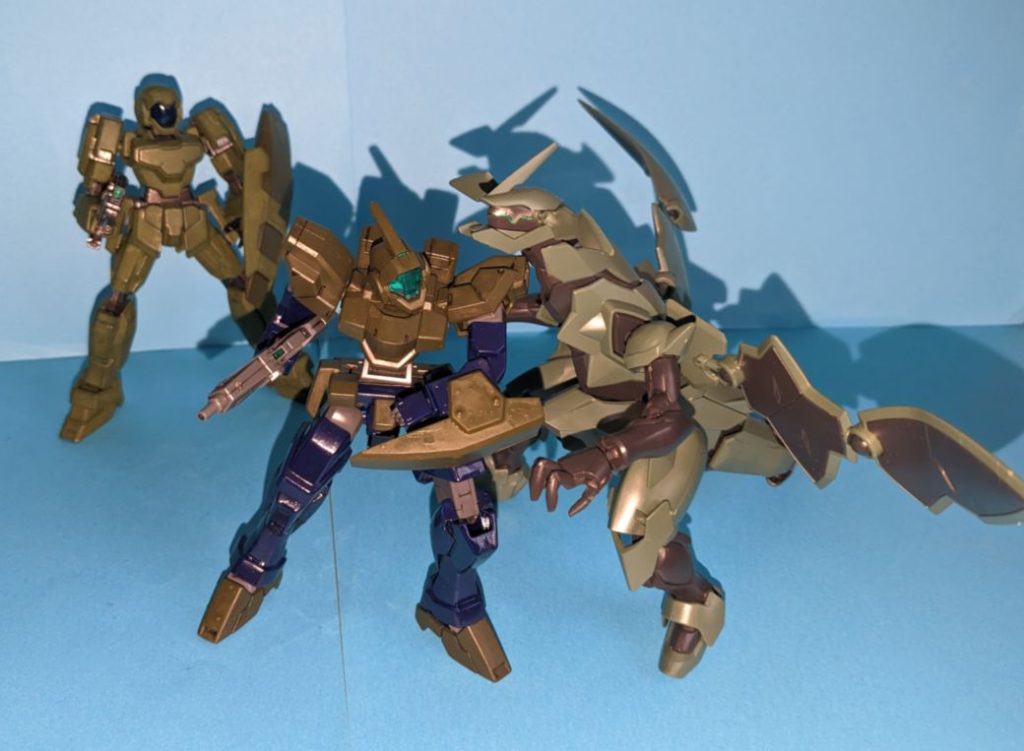 「にわか仕込みのヴェイガンMSなど！！」（いやサーベル使えや）