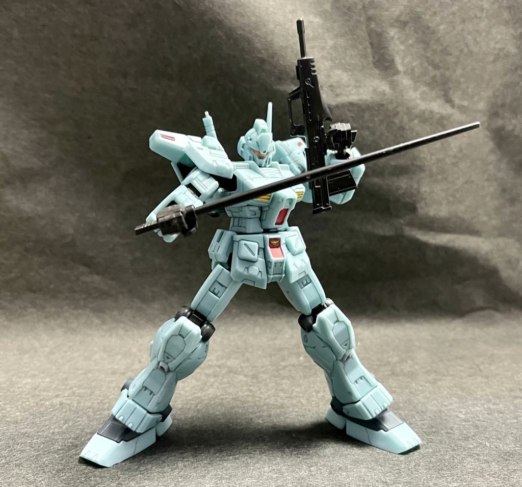 アクション②とても量産機とは思えない主役機級のカッコよさ！(笑)