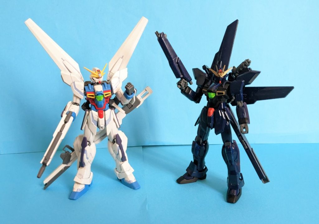 最後はガンダムX魔王とツーショット!閲覧ありがとうございました!!