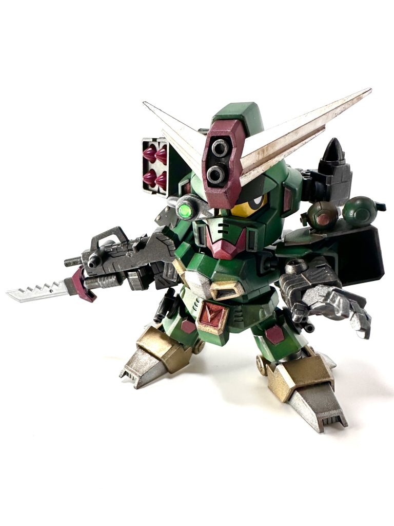 サイズが小さいので、ウェザリングにちょっとやり過ぎ感あるかもですが、気に入っています。いつもとは違う塗装方ですが、最後までご覧いただきありがとうございました✨