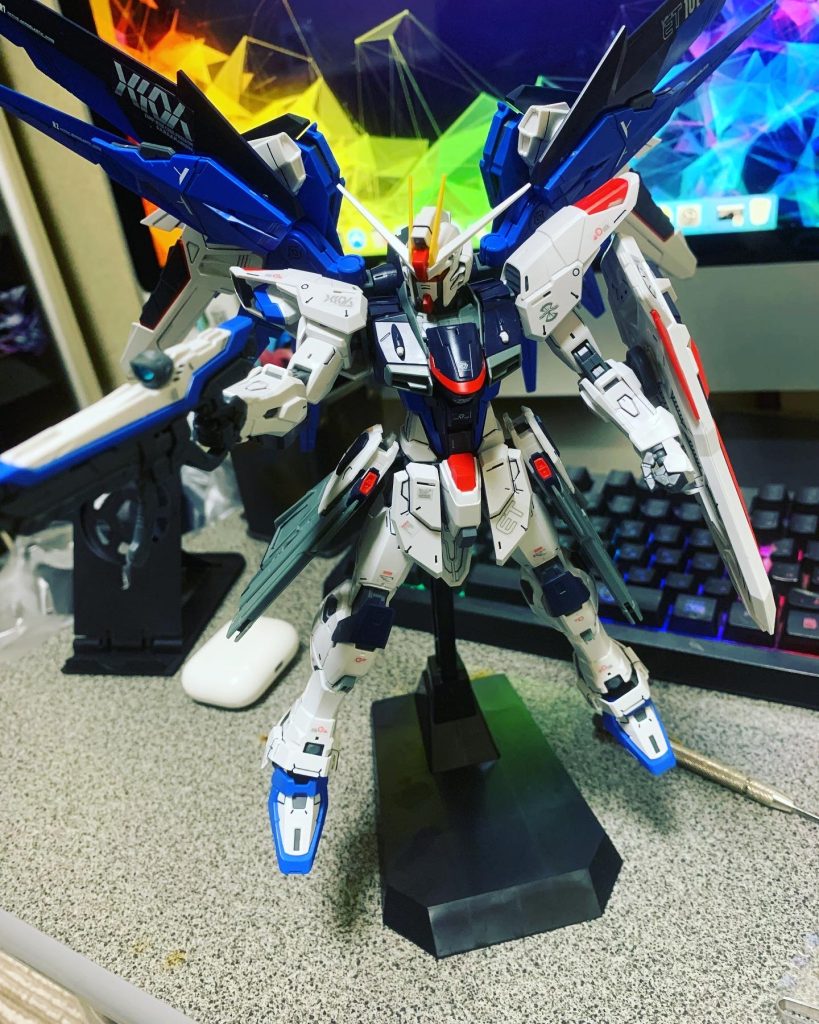 大きくて飾りがいがあります。頭部パーツもとてもバランスが良いですね