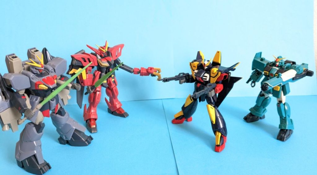 「兄さん!見慣れないガンダムがいるよ!」「落ち着けオルバよ、いつものあいつだ」