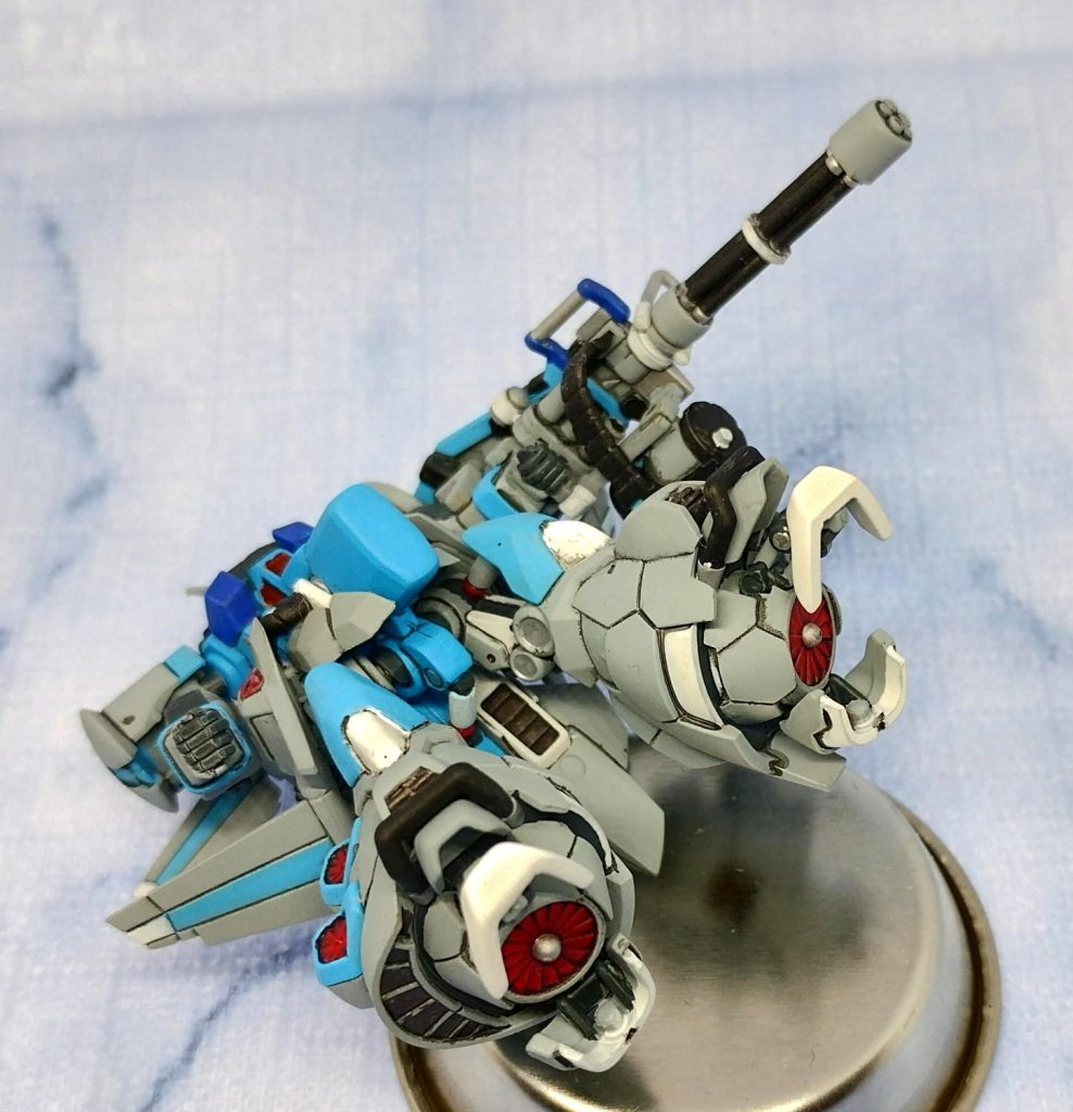 下から　足裏の塗り分け