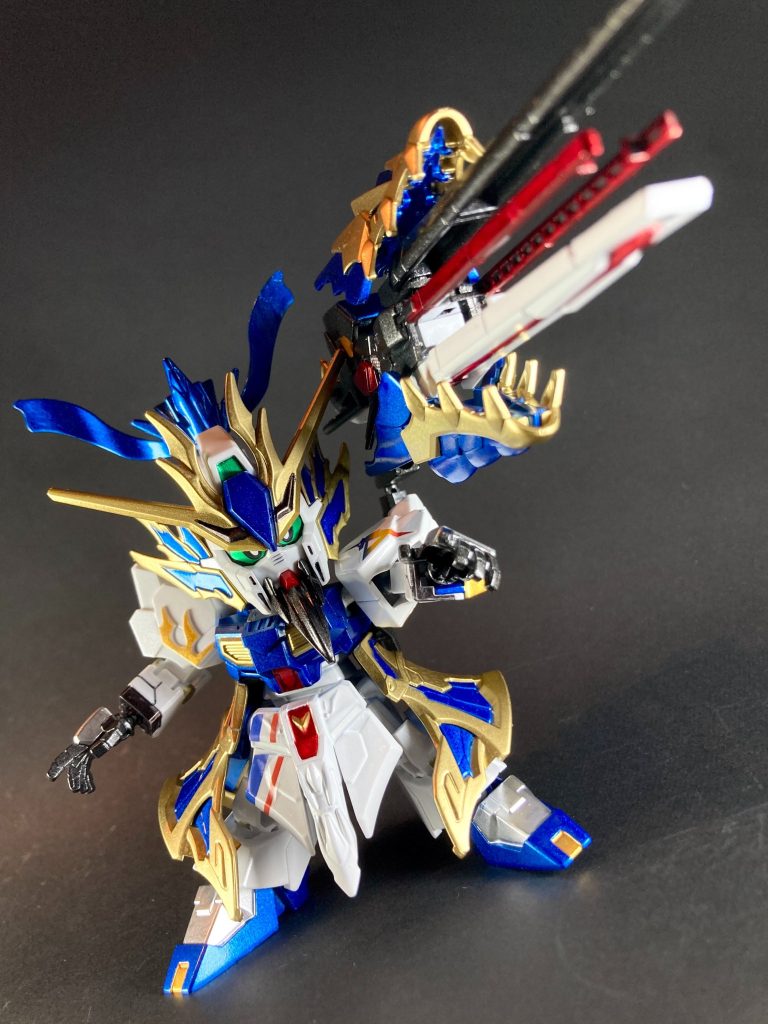 【SD三国創傑伝】関羽雲長νガンダム 福岡関帝廟ver.–6枚目/制作者：ひとらたん