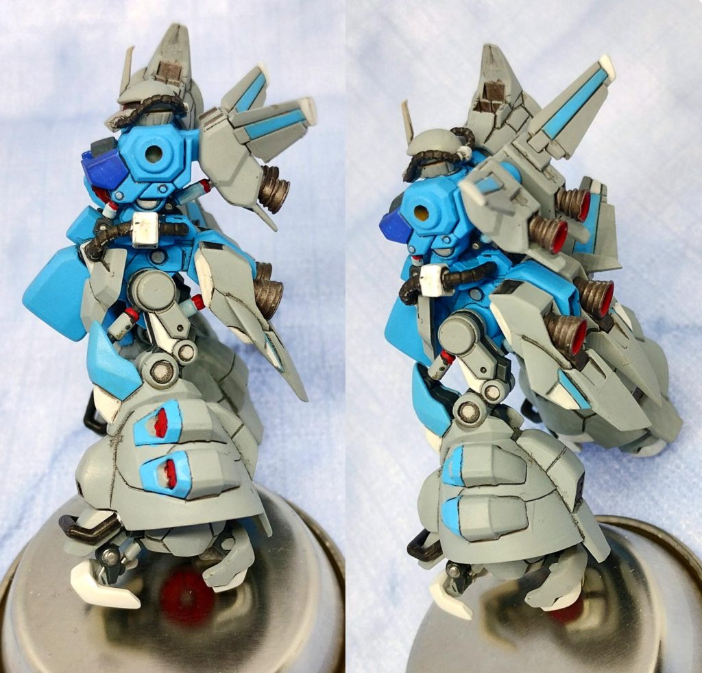 腕とスカートを外して胴体の塗り分け