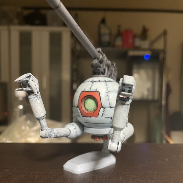 ボール アクリル絵の具筆塗り