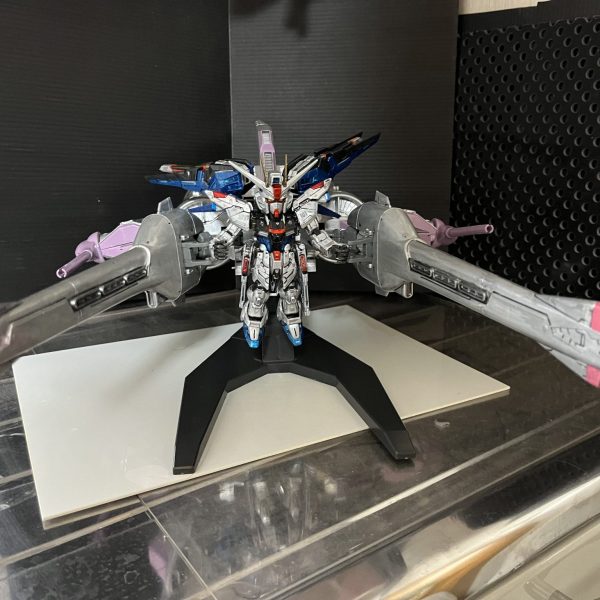 ＳＤMGフリーガンダム＋HGミーティア